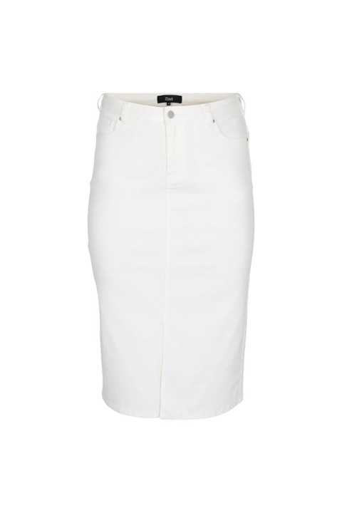 Дамска пола, Zizzi, 301822271, Памук, Бял