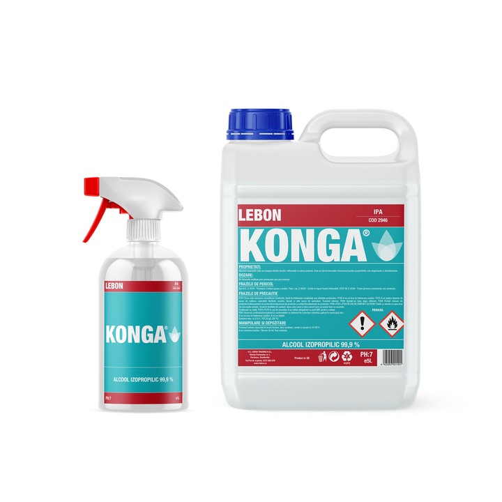 Set IPA 99,9%: Alcool Izopropilic canistra 5L + Alcool Izopropilic 1L cu pulverizator, Ideal pentru Electronice, Placi de Circuit, Detailing Auto si Curatare Precisa
