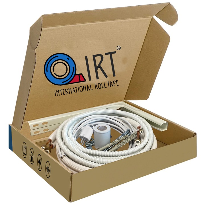 Kit de instalare aer conditionat, Pentru unitati cu puterea de 9000, 12000 BTU/h, 3 ml