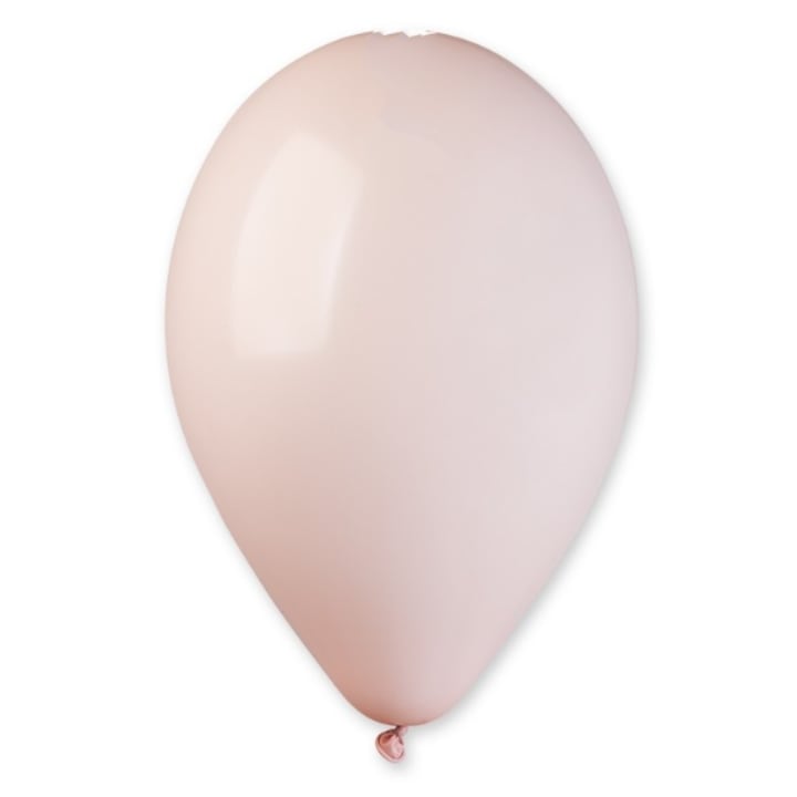 Латексови балони 30 см, Shell Pink 100, Gemar G110.100, комплект 25 бр.
