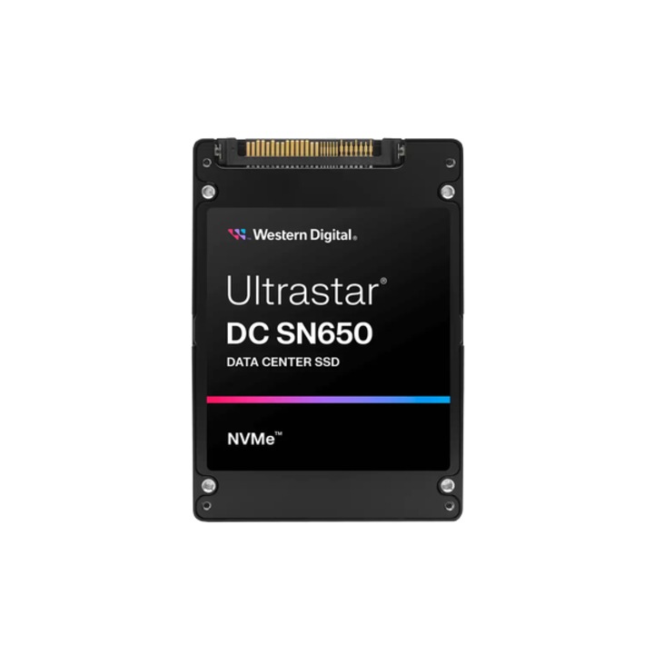 SSD сървър Western Digital ULTRASTAR SN650 ISE, 15.36TB, PCIe 4.0/NVMe, U.3, WUS5EA1A1ESP5E3