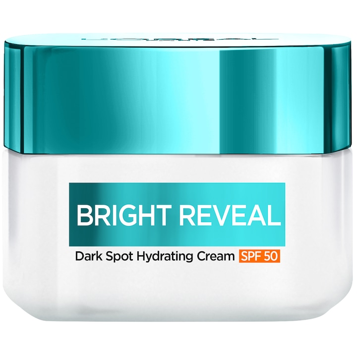 Хидратиращ крем против пигментни петна L'Oreal Paris Bright Reveal, SPF 50, 50 мл