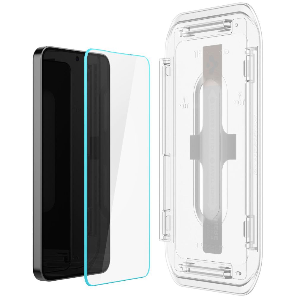 Folie pentru Samsung Galaxy S24 (set 2), Spigen Glas.tR EZ FIT, Clear