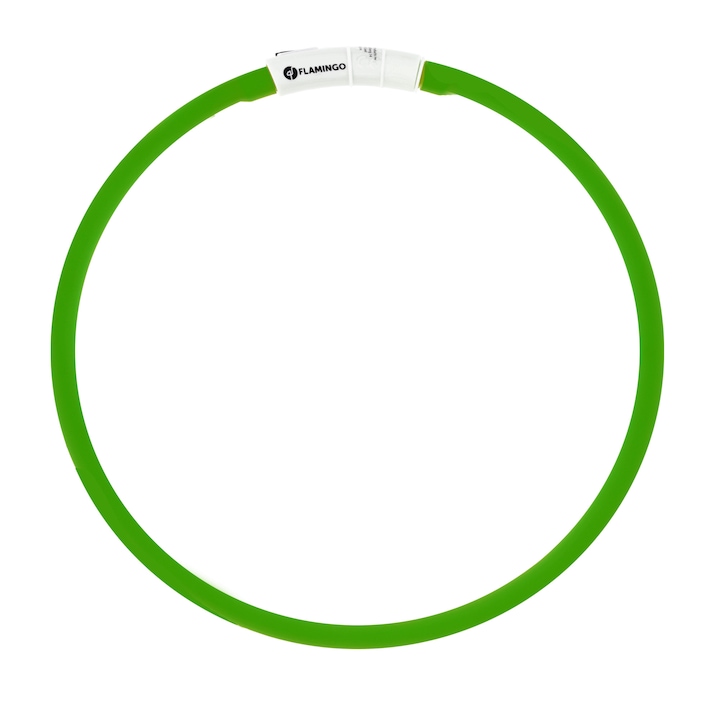 Zgarda caine, KOLBA, LED, Verde