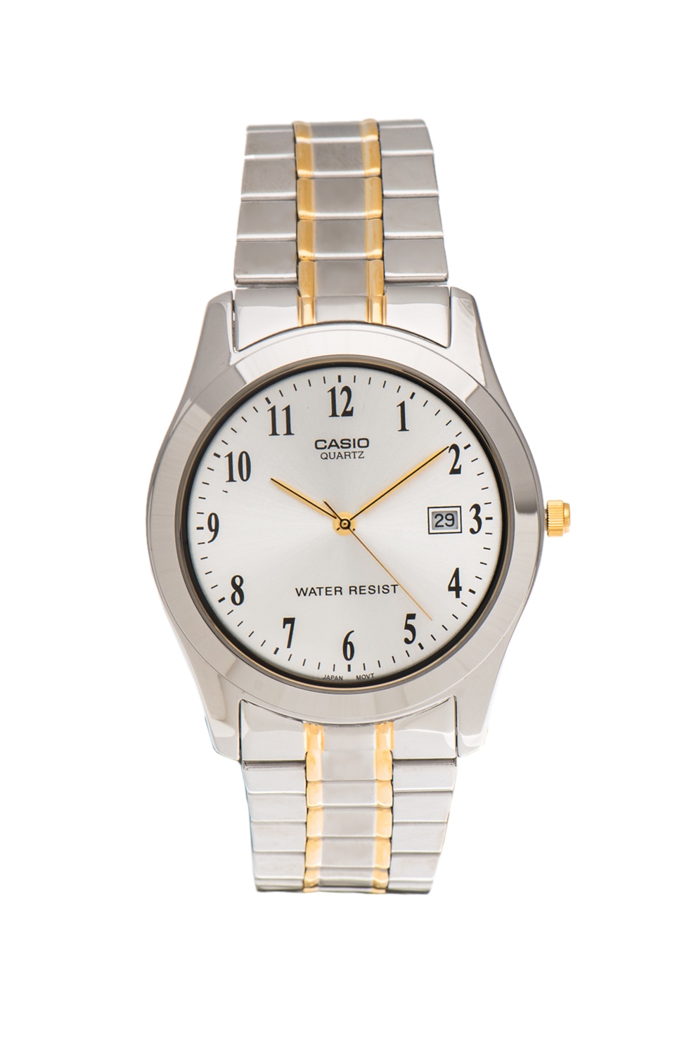 Casio, Ceas quartz cu bratara metalica, Argintiu