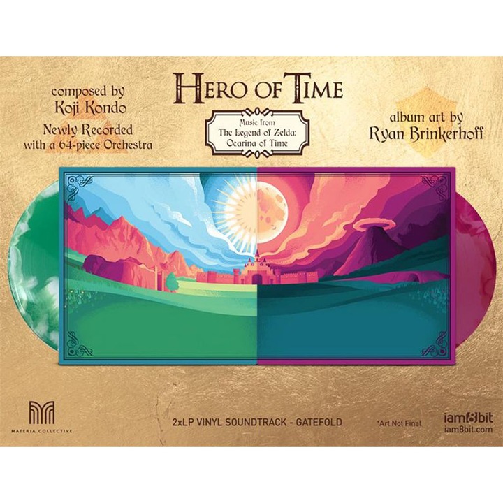 Vinil Hero of Time (The Legend Of Zelda: Ocarina Of Time), iam8bit, Soundtrack, 2xLP 180g, Multicolor