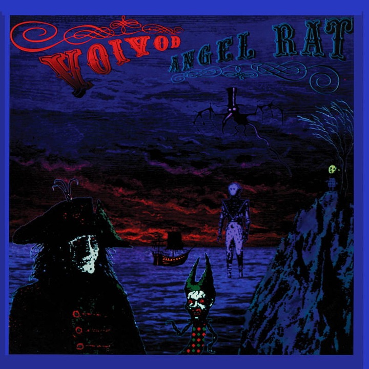 Плоча Vinyl Voivod - Angel Rat LP Deep Purple with Lime Monster Green Swirl