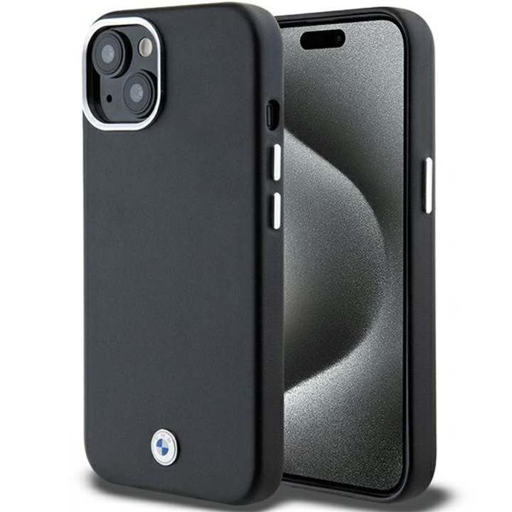 Telefontok, BMW, iPhone 15 / 14 / 13 6.1", Fekete