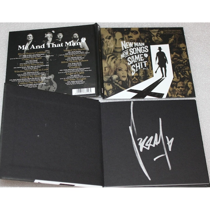 CD Mystic, ME AND THAT MAN-New Man, New Songs, Same Shit. Vol.2, semnat de Nergal, 2023