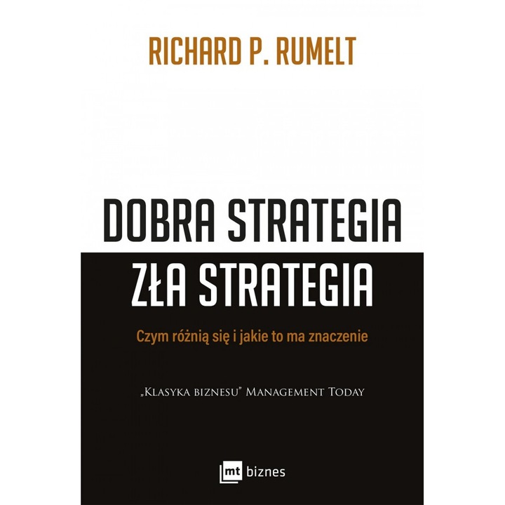 Carte Dobra strategia Zła strategia MT Biznes Multicolor