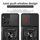 Защитен калъф, съвместим с OnePlus 12R, серия Camshield, с магнитен пръстен, подсилени ръбове, TPU, черен