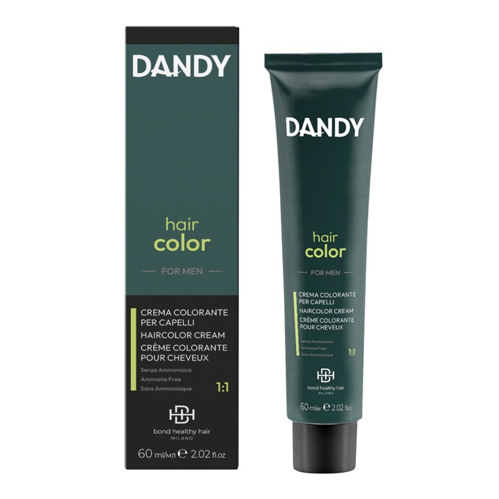 Vopsea par barbati Nr. 6 Dark blonde, Dandy, 60 ml