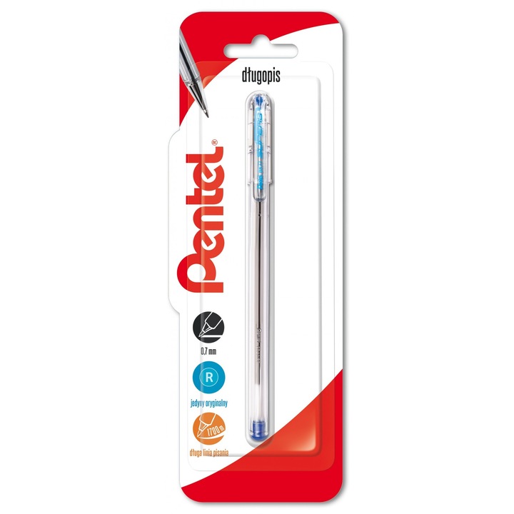 Pix, Pentel, Albastru