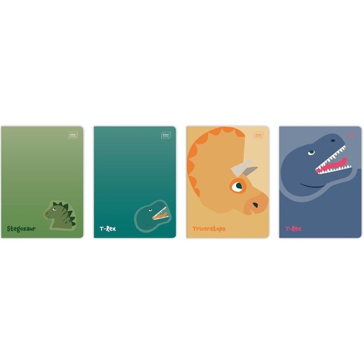 Set 20 caiete, Interdruk, A5, Multicolor