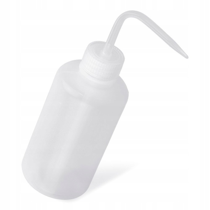 Rosfix adagoló flakon, műanyag, 150ml, fehér, hajlított applikátor