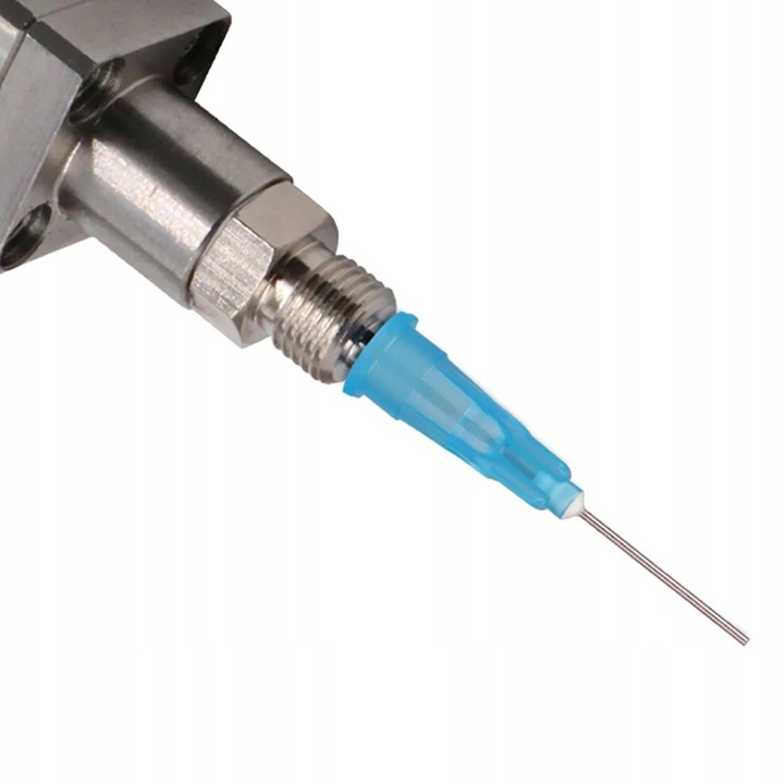 Egyenes adagolótű, Rosfix, Fém, Kék, 30 mm