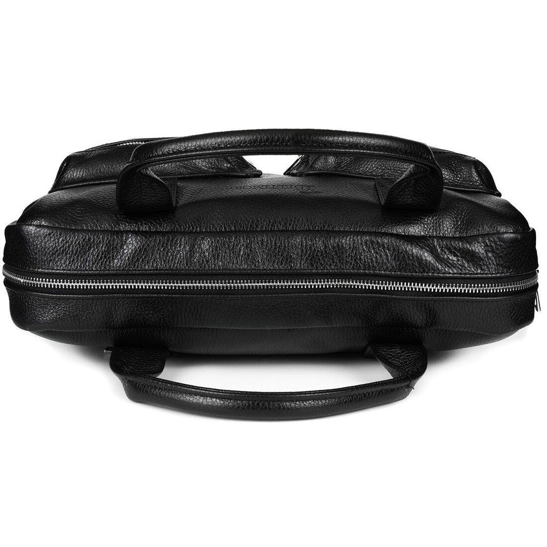 Geanta pentru laptop, Beltimore, Piele naturala, 15.6", Negru