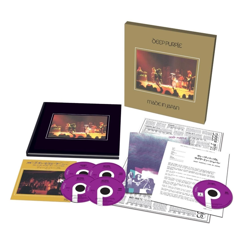 Deep PurpleMade In Japan (Deluxe Box include 180g Audiophile Pressing), 4CD+LP+DVD eMAG.bg