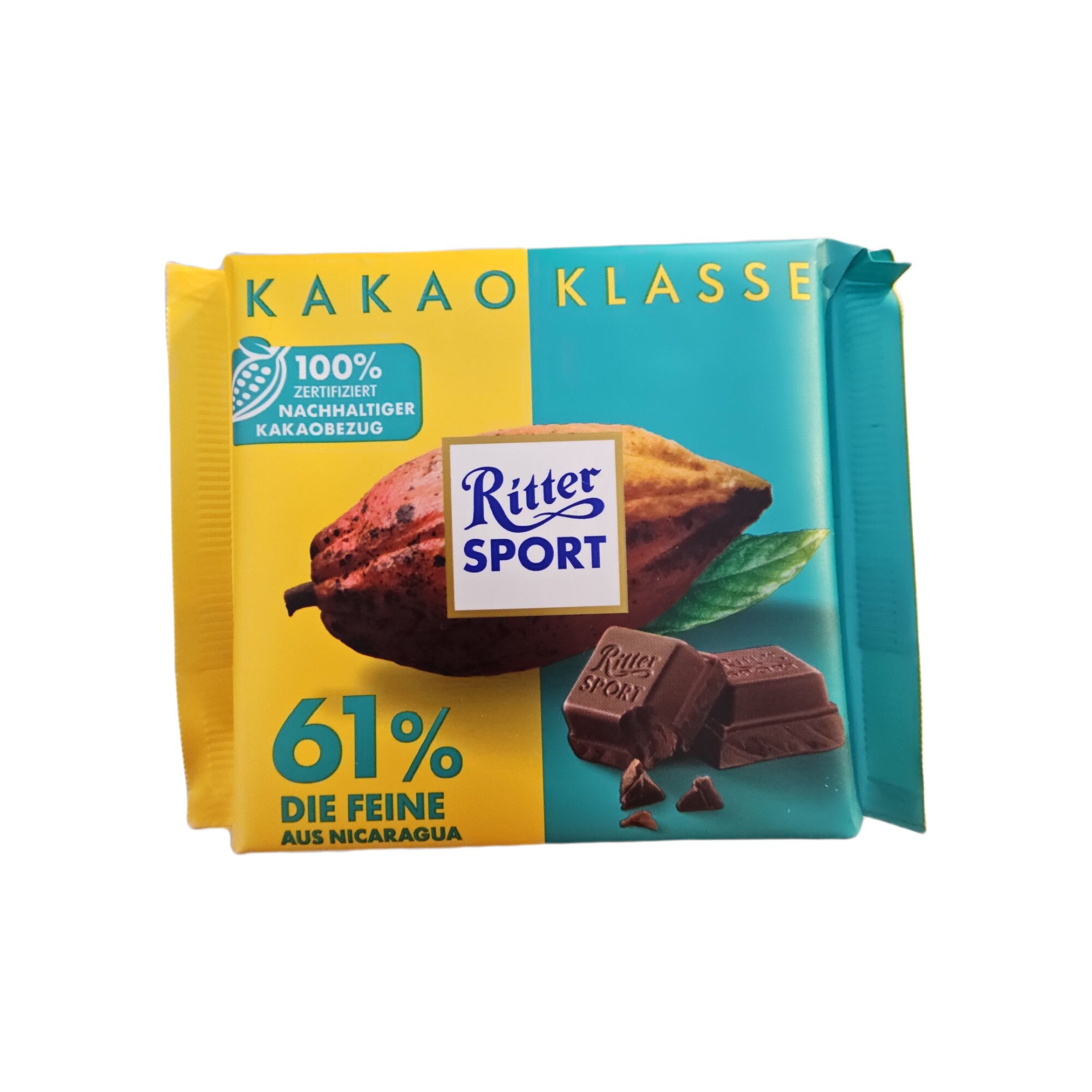 Ciocolata Ritter Sport cu 61 % cacao, 100 g - eMAG.ro