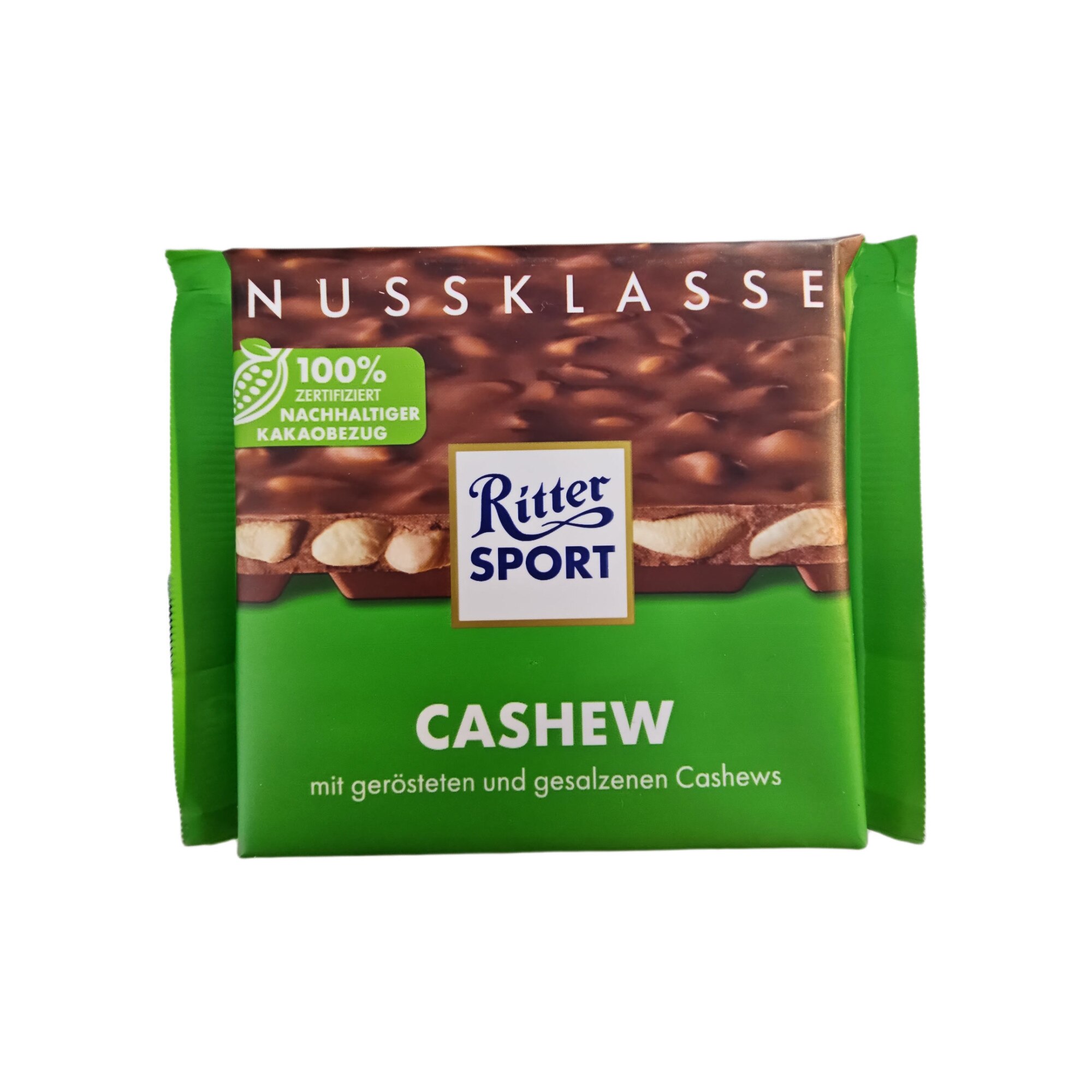 Ciocolata Ritter Sport cu caju, 100 g - eMAG.ro