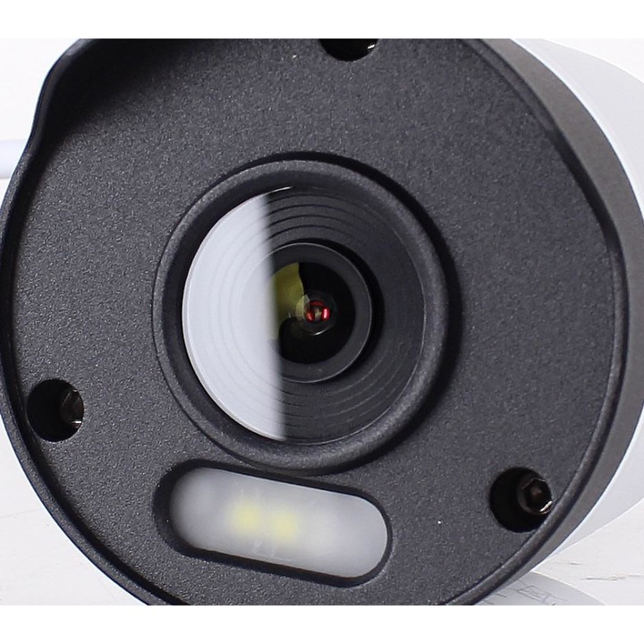 Kamera, 4 az 1-ben, KENIK, KG-T30HD-IW, Cső, 2Mpx, 1920x1080px, Objektív 2,8mm, AHD, CVBS, HD-CVI, HD-TVI, IP66, Átvitel 500m-ig, IR 30m-ig, Fehér/ Fekete