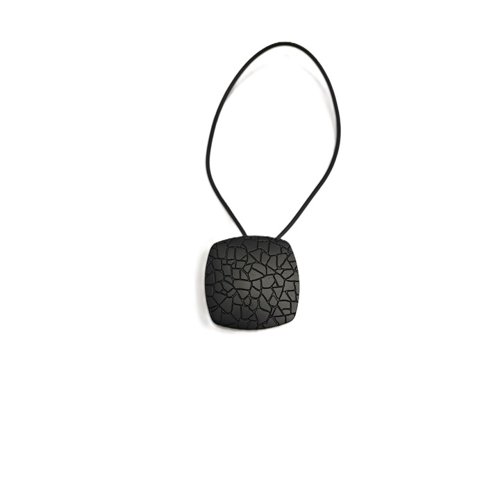 Magnet pentru perdele si perdele, Negru, Metal, 40 cm