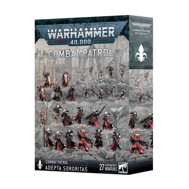 Pachet Miniaturi Warhammer 40k, Games Workshop, Combat Patrol Adepta Sororitas, 27 miniaturi
