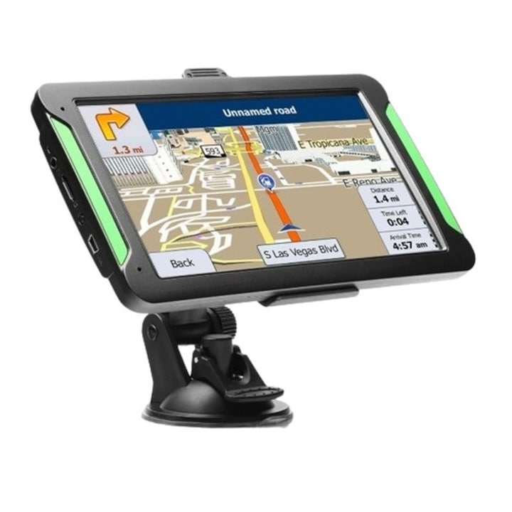 Teherautó GPS navigációs rendszer, 7 hüvelykes, 8 Gb, IGO TRUCK GPS 2023, Európa, töltővel, SatLink™