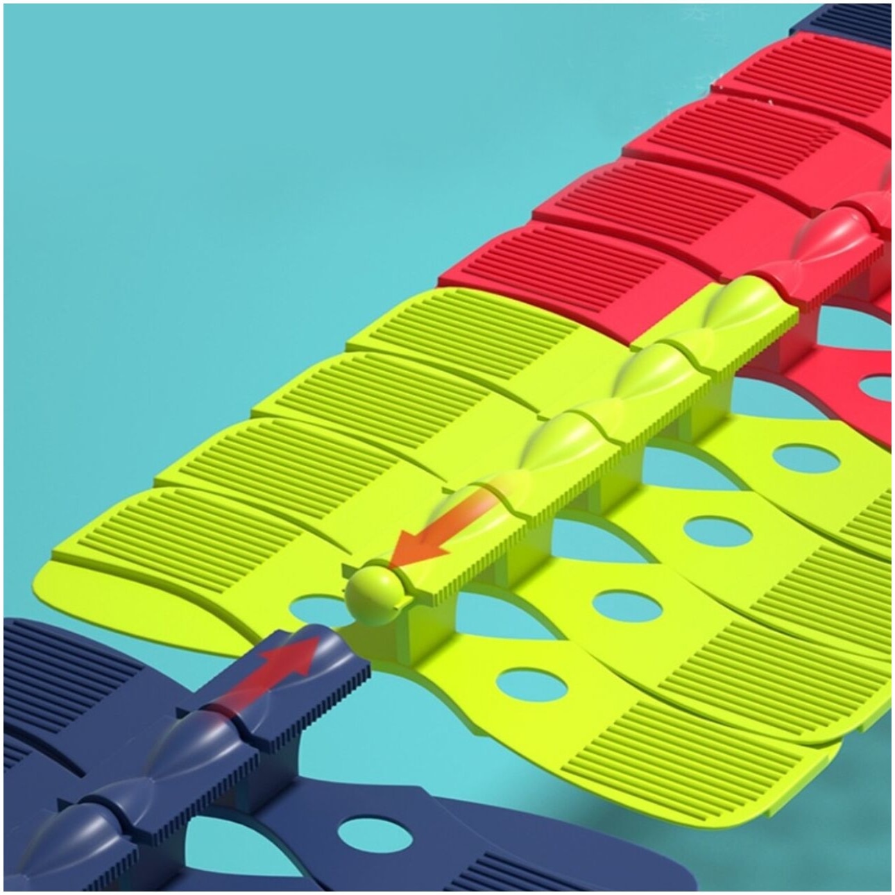 Писта за колички idealSTORE CarTrack, Гъвкава писта, Множество