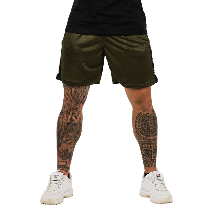 Sort Vertical Military Green, GymBeam