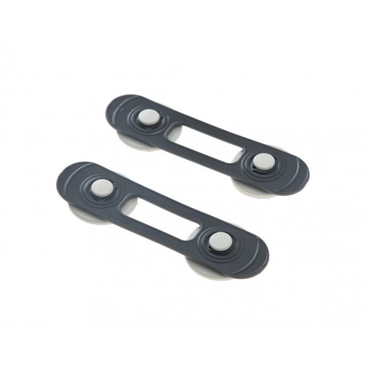 Set 2 mini sigurante universale pentru usi si dulapuri BabyJem Antracit