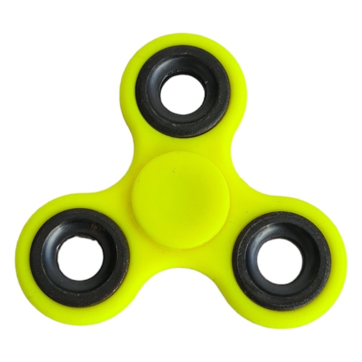 Jucarie antistres tip spinner, culoare Galben