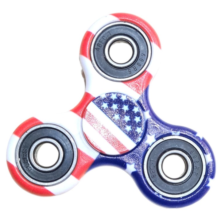Jucarie antistres tip spinner, culoare USA