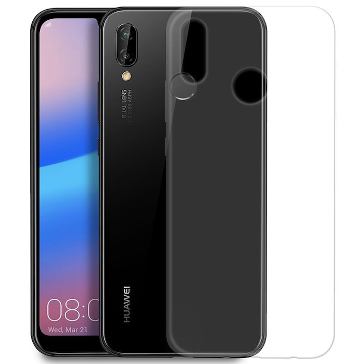 PURO Clear Cover - telefontok Huawei P20 Lite (2018) 5.8 "(Transparent)