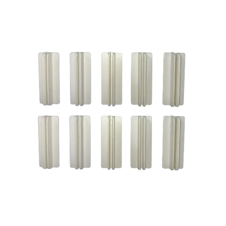 Set 10 Accesorii pentru Capetele Organizatoarelor de Sertar, universal, alb - Enz Shop