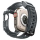 Калъф за Apple Watch Ultra / Ultra 2 + каишка, Spigen Rugged Armor Pro, тъмно сив