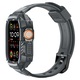 Калъф за Apple Watch Ultra / Ultra 2 + каишка, Spigen Rugged Armor Pro, тъмно сив
