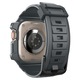 Калъф за Apple Watch Ultra / Ultra 2 + каишка, Spigen Rugged Armor Pro, тъмно сив