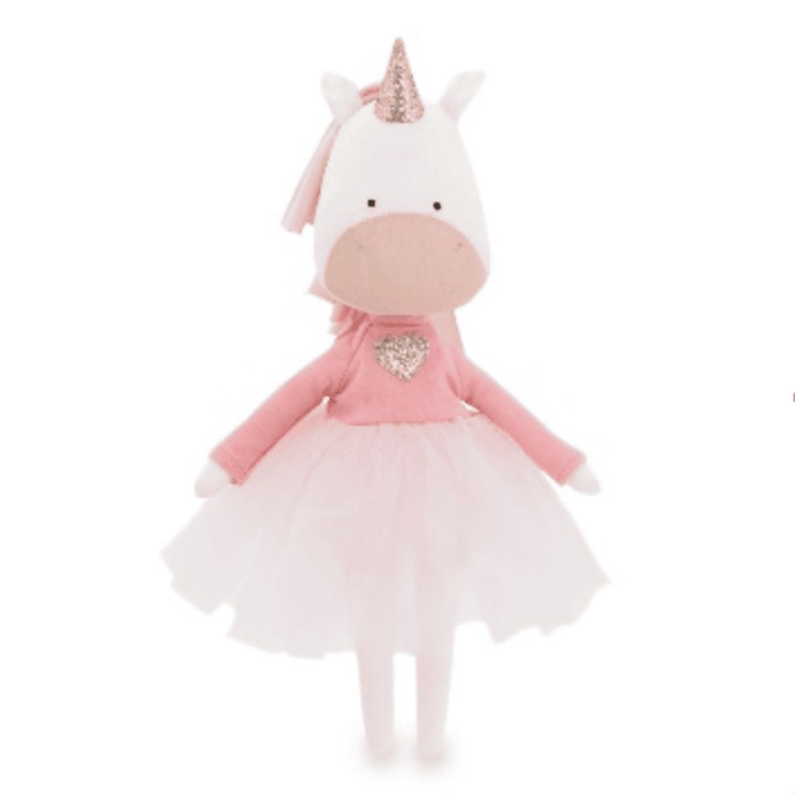 Jucarie de plus, Orange Toys, Daphne the Unicorn 29 cm