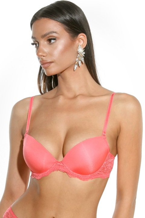 Sutien push-up, Piera, MYRA R1623, Rosu, Roz