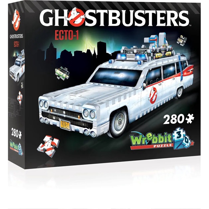 Wrebbit - Puzzle Puzzle GhostbustersECTO-1 3D - 300 piese