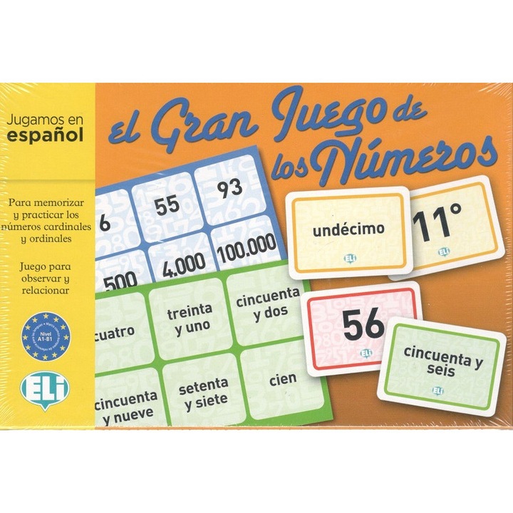 El Gran Juego de los Números - Jugamos en espanol (Társasjáték)- spanyol - Társasjáték