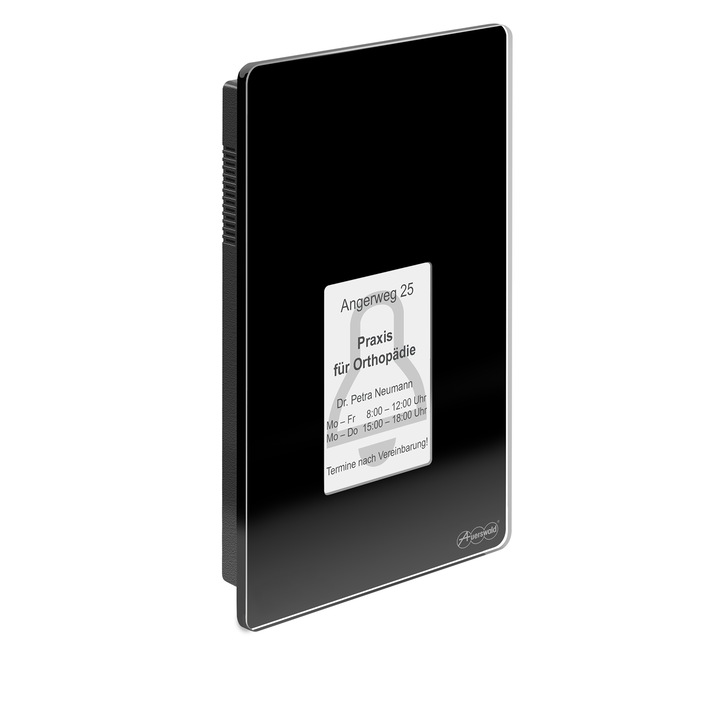 Sonerie electrica, Auerswald, TFS-Dialog 400, Plastic/Sticla, Negru