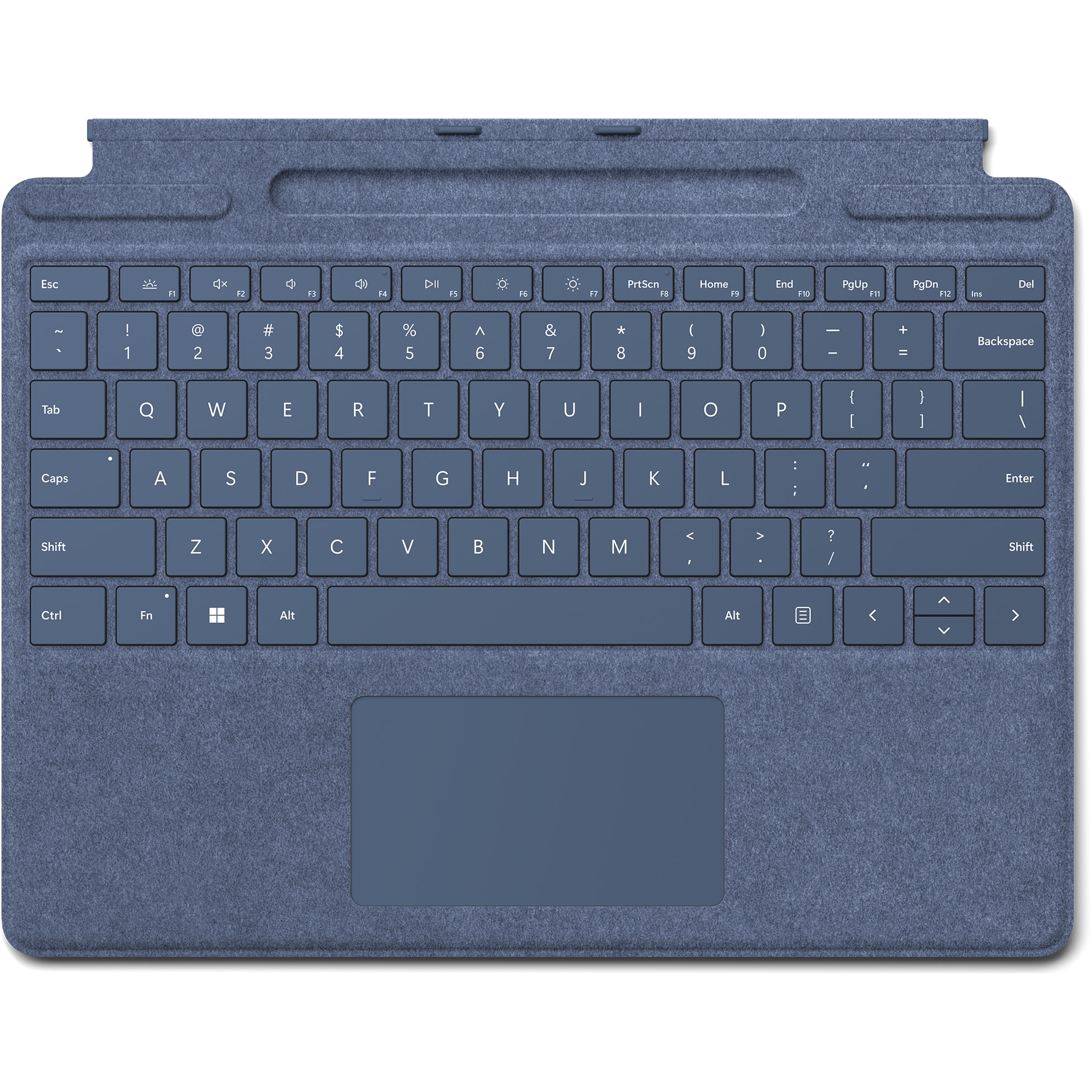 その他 Microsoft Surface Pro + Type Cover Tastatura Microsoft, Surface Pro Type Cover, Albastru - eMAG.ro