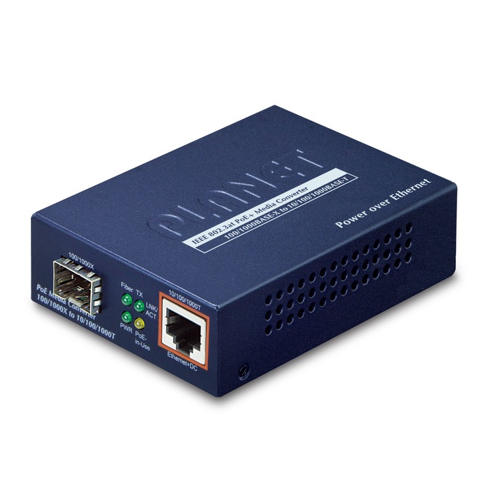 Медиен конвертор, Planet, 1000 Mbit/s