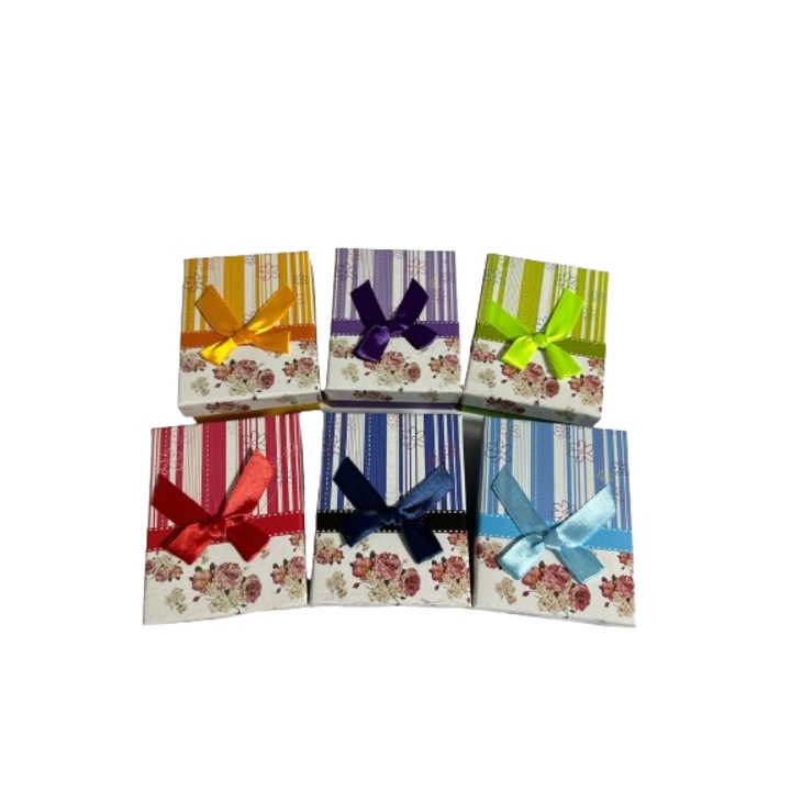 Комплект от 5 картонени кутии 9cmx7cmx2.5cm