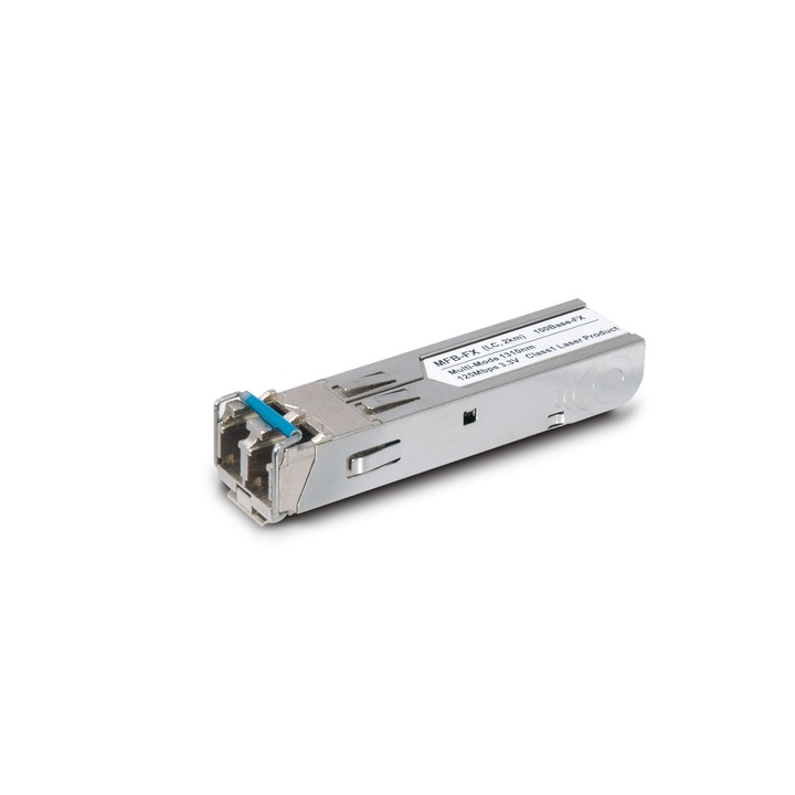 Transceiver SFP, Planet, Faseroptik, 2000 m, 100Mbit/s, Gri