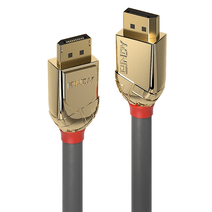 DisplayPort kábel, Lindy, 5m, többszínű