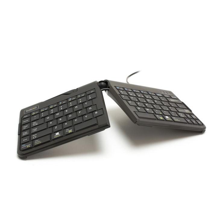 Tastatura mecanica wireless Keychron Q5 HE QMK Carbon Black - Gateron Double-Rail Magnetic Nebula Switch