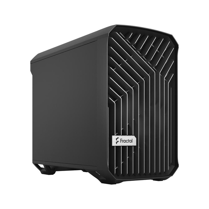 Carcasa PC, Fractal Design, MicroTower, 222 x 417 x 374 mm, Negru - eMAG.ro